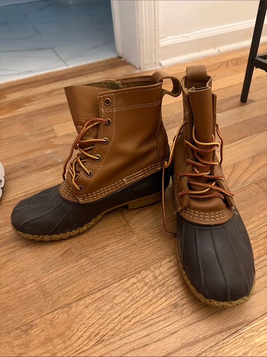 L.L. Bean Shoes - L.L. Bean Brown and Black Waterproof Duck Boots